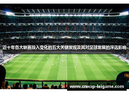 近十年各大联赛投入变化的五大关键发现及其对足球发展的深远影响 近十年各大联赛投入变化的五大关键发现及其对足球发展的深远影响